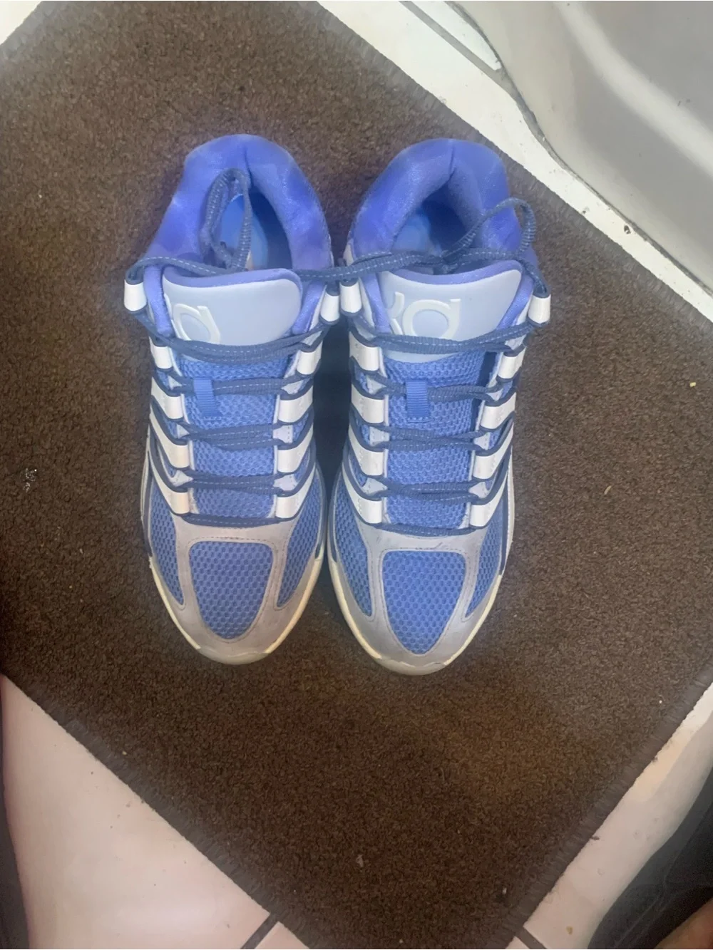 Nike Men's Sneaker Sole - Off-White with Blue Accent